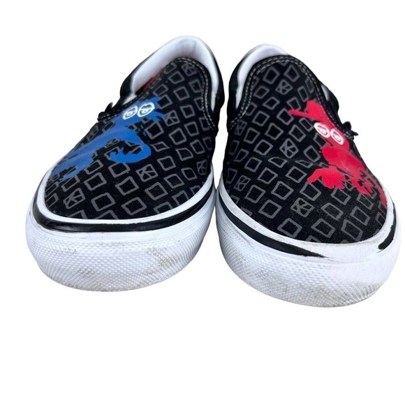 Vans Krooked by Natas x Ray Barbee Collab Sneakers Men 8.5 Limited Edition - Picture 6 of 14